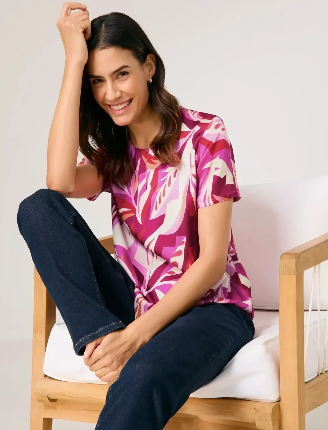 Blouse 1/2 sleeve - Kortærmede bluser