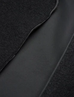 BONDED WOOL COCOON COAT - Frakker