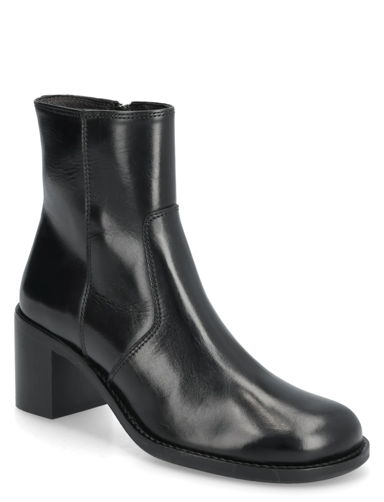 Booties - Ankelstøvler med hæl