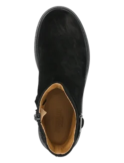 Booties - flat - with zipper - Flade ankelstøvler