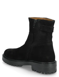 Booties - flat - with zipper - Flade ankelstøvler