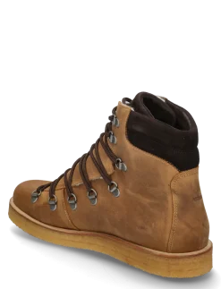 Boots - flat - with laces - Flade ankelstøvler