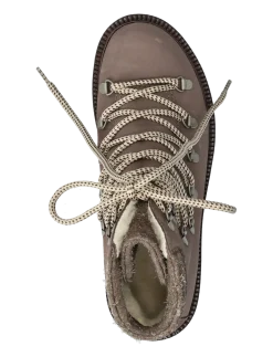 Boots - flat - with laces - Snørestøvler