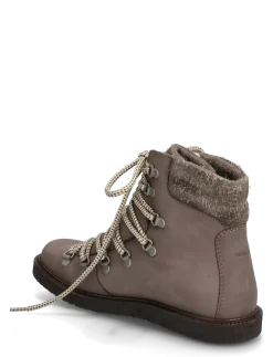 Boots - flat - with laces - Snørestøvler