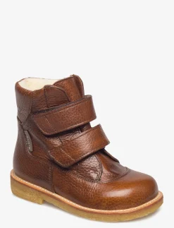 Boots - flat - with velcro - Vinterstøvler