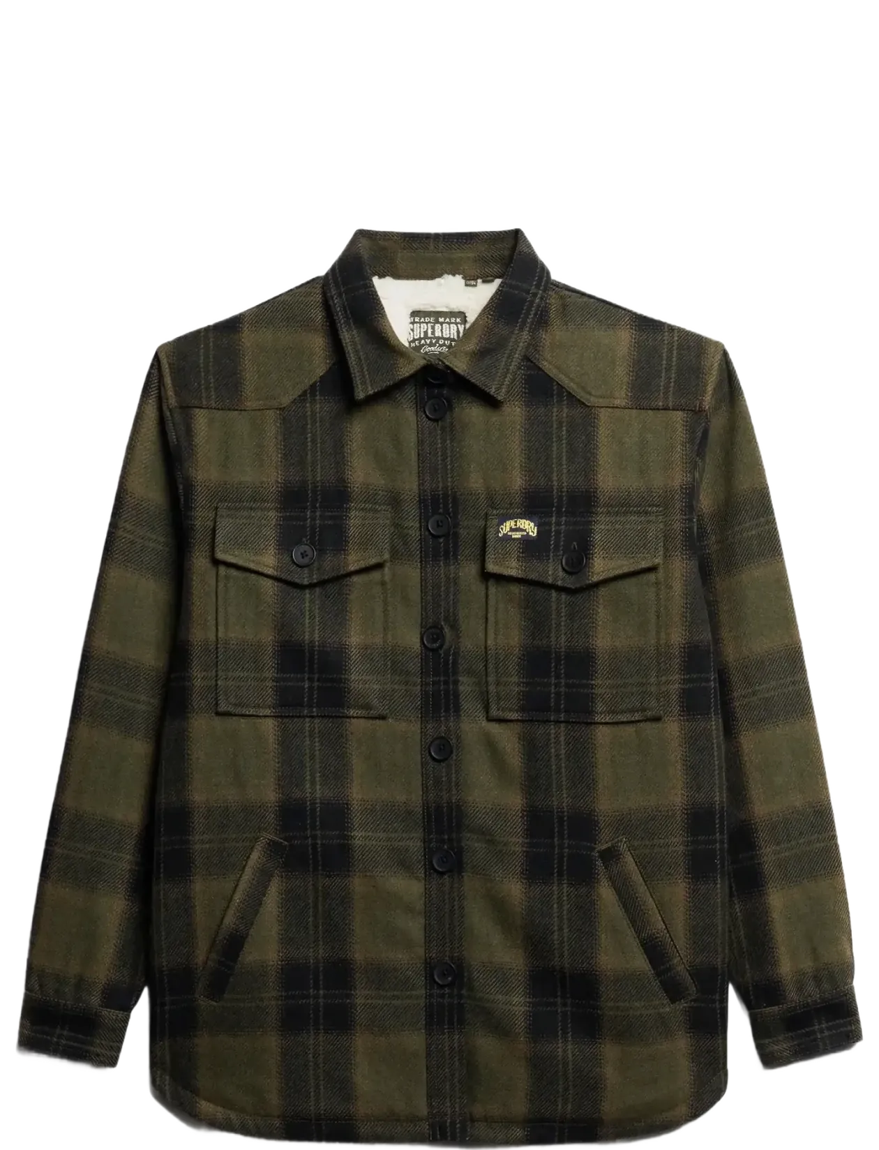 BORG CHECK OVERSHIRT - Lette jakker