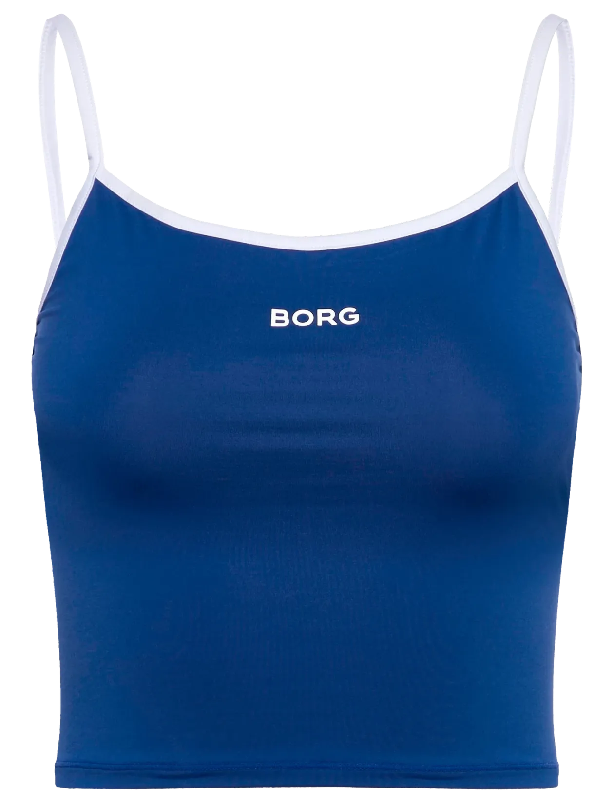 BORG CROPPED STRAP TANK TOP - Crop tops