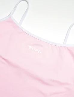BORG CROPPED STRAP TANK TOP - Crop tops