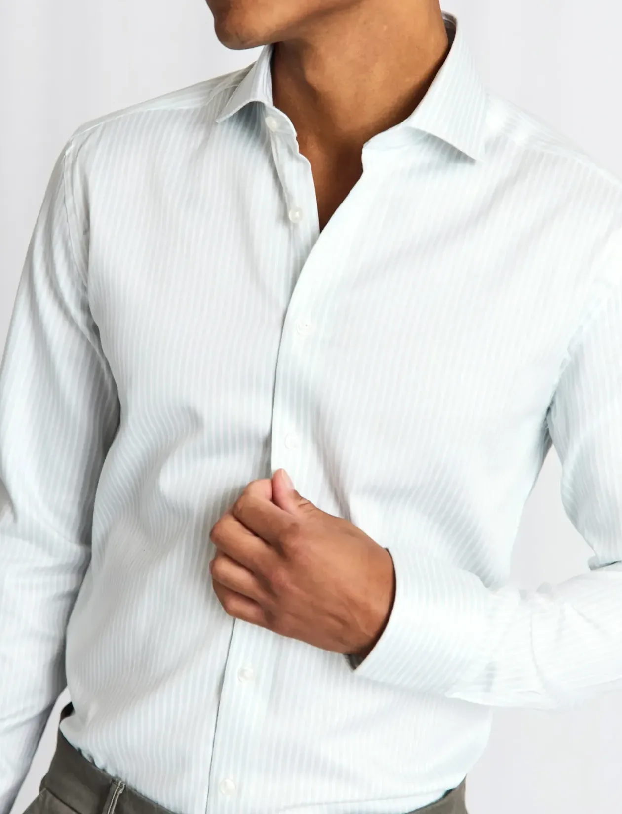 BS Ignacio Slim Fit Shirt - Stribede skjorter
