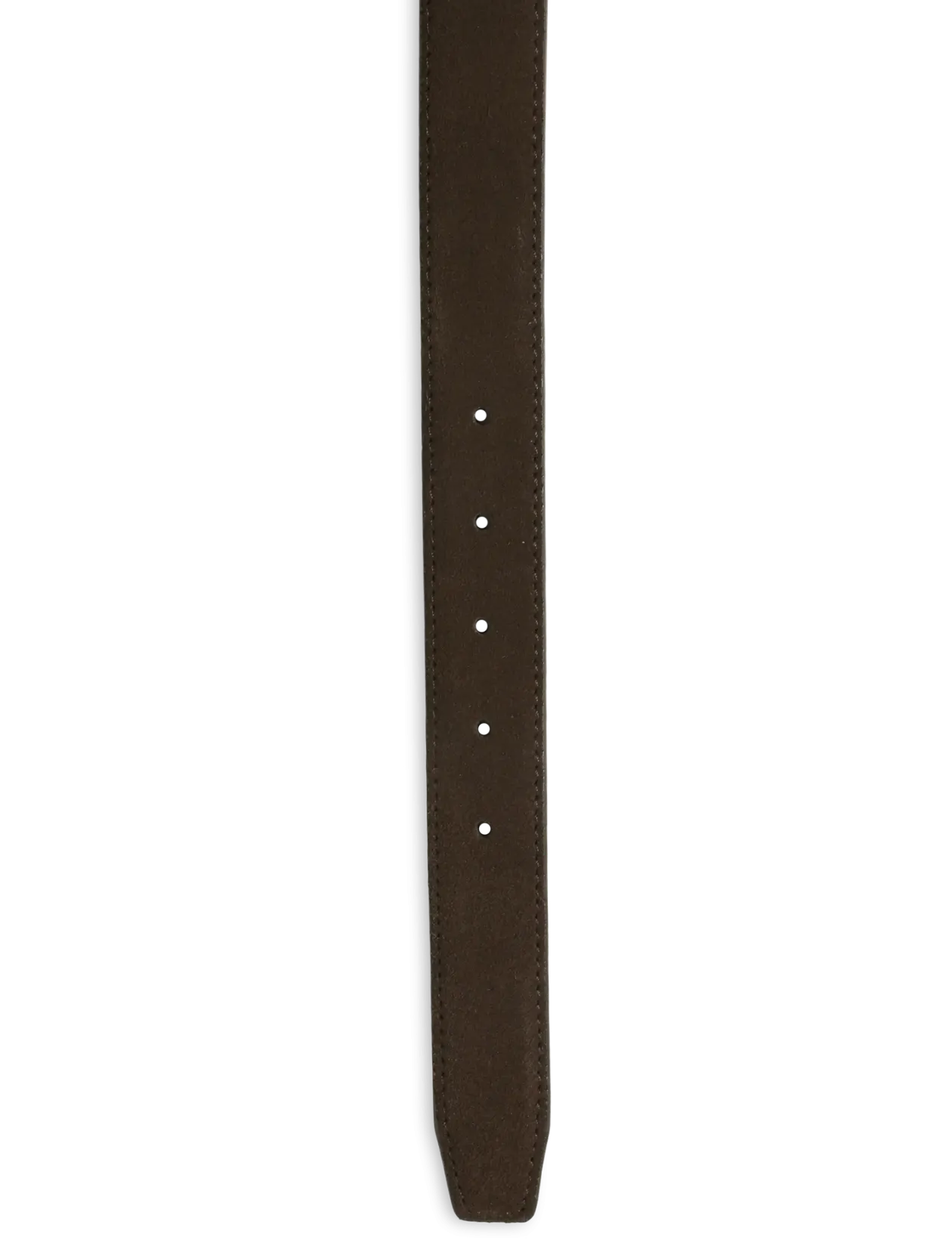 Buckle leather belt - Bælter