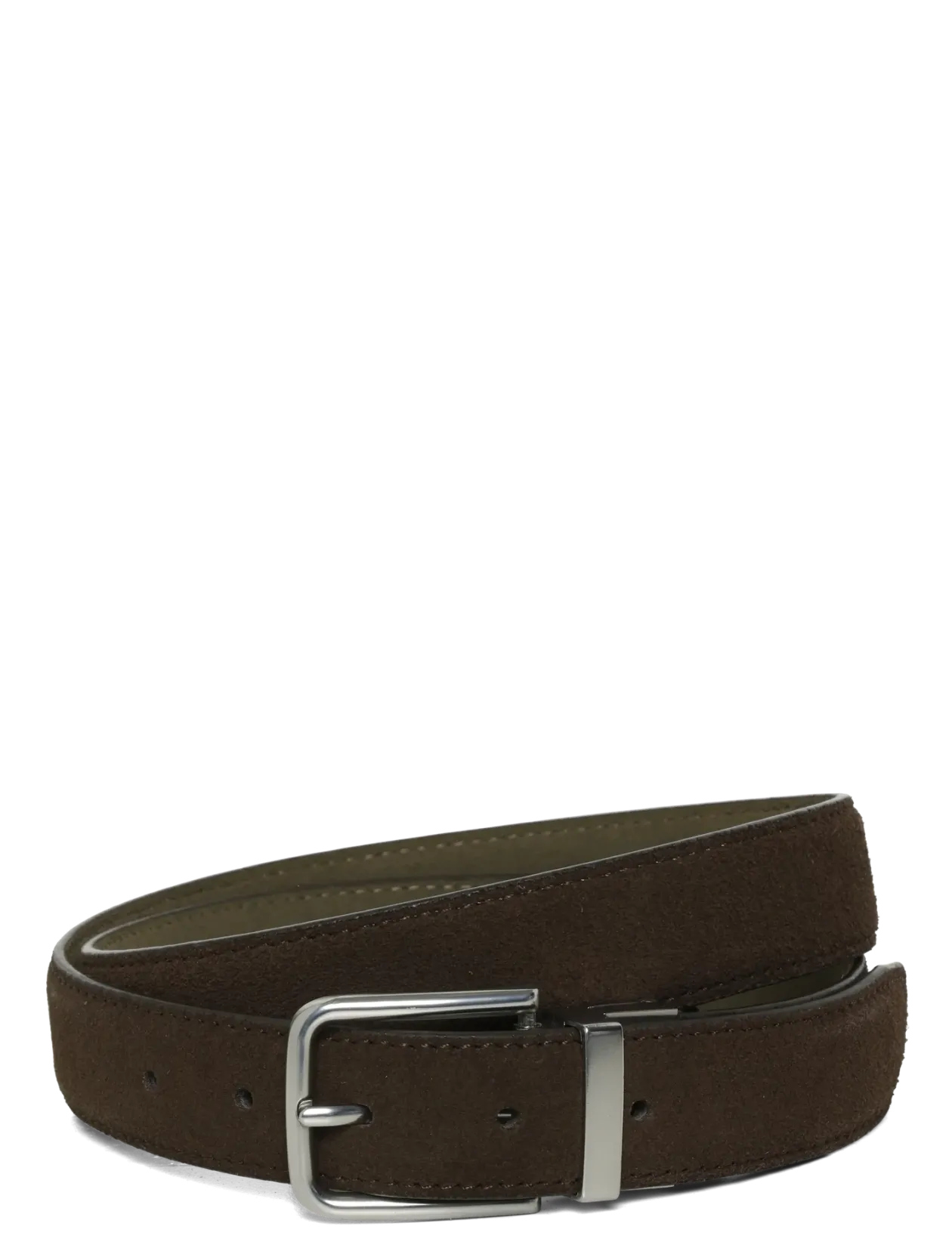 Buckle leather belt - Bælter