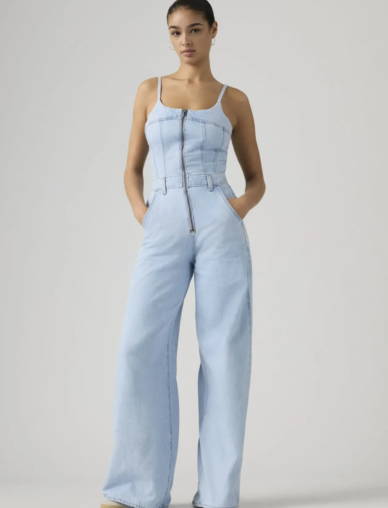 BUSTIER JUMPSUIT ALWAYS GOING - Buksedragter
