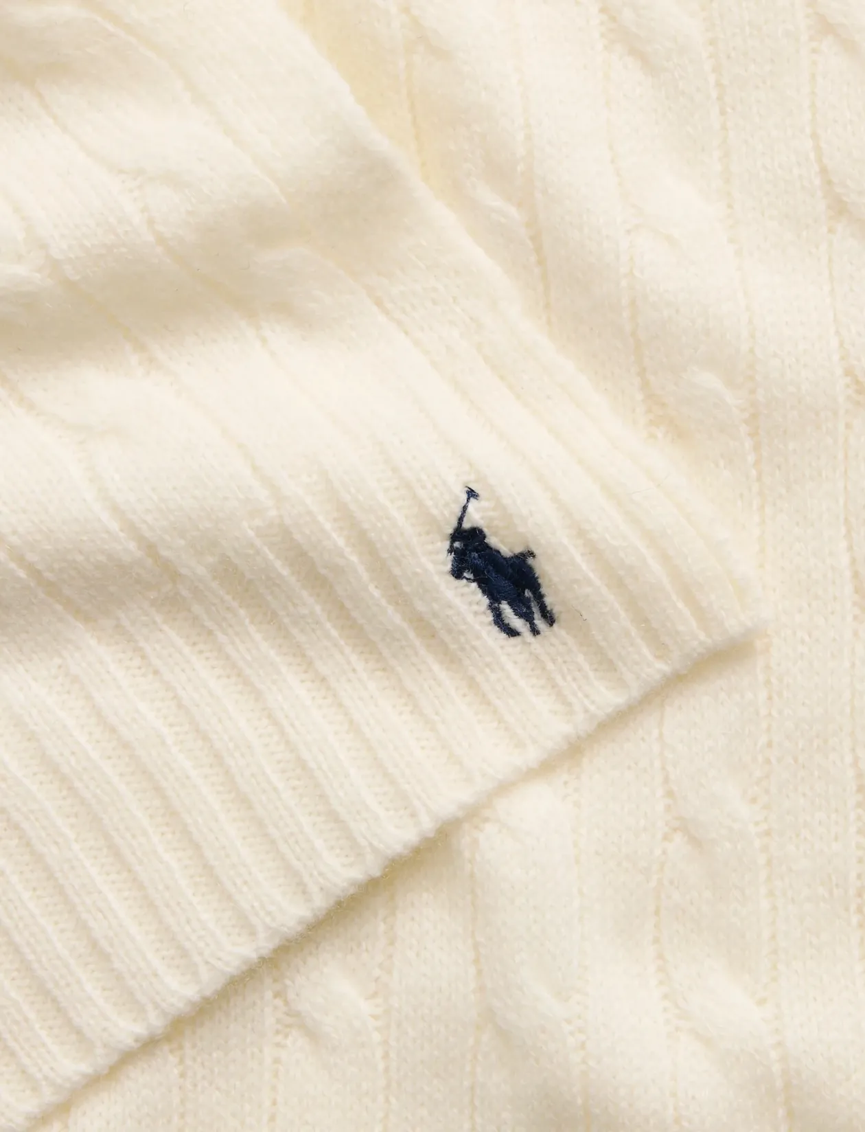 Cable-Knit Wool-Cashmere Scarf - Halstørklæder
