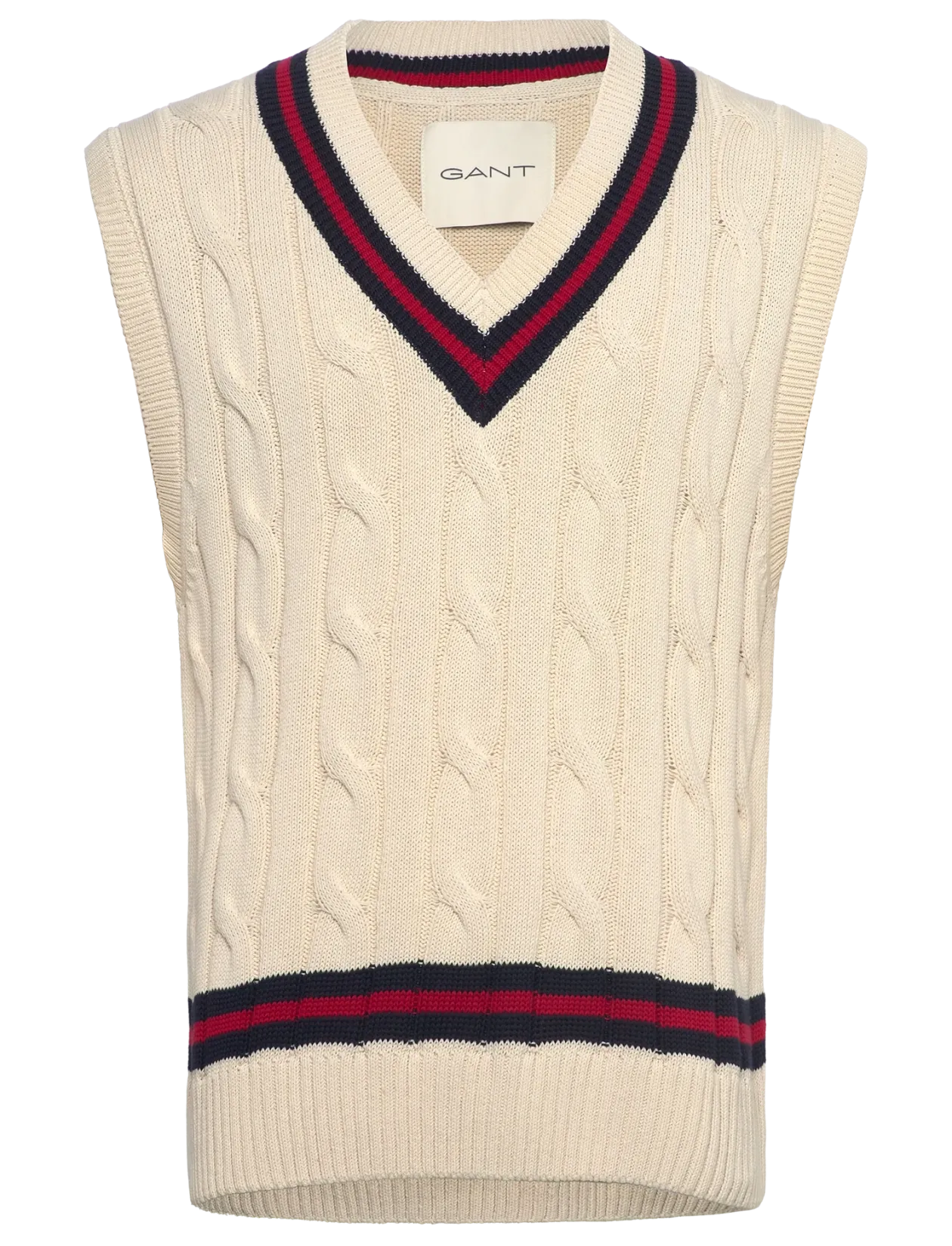 CABLE VEST - Strikveste
