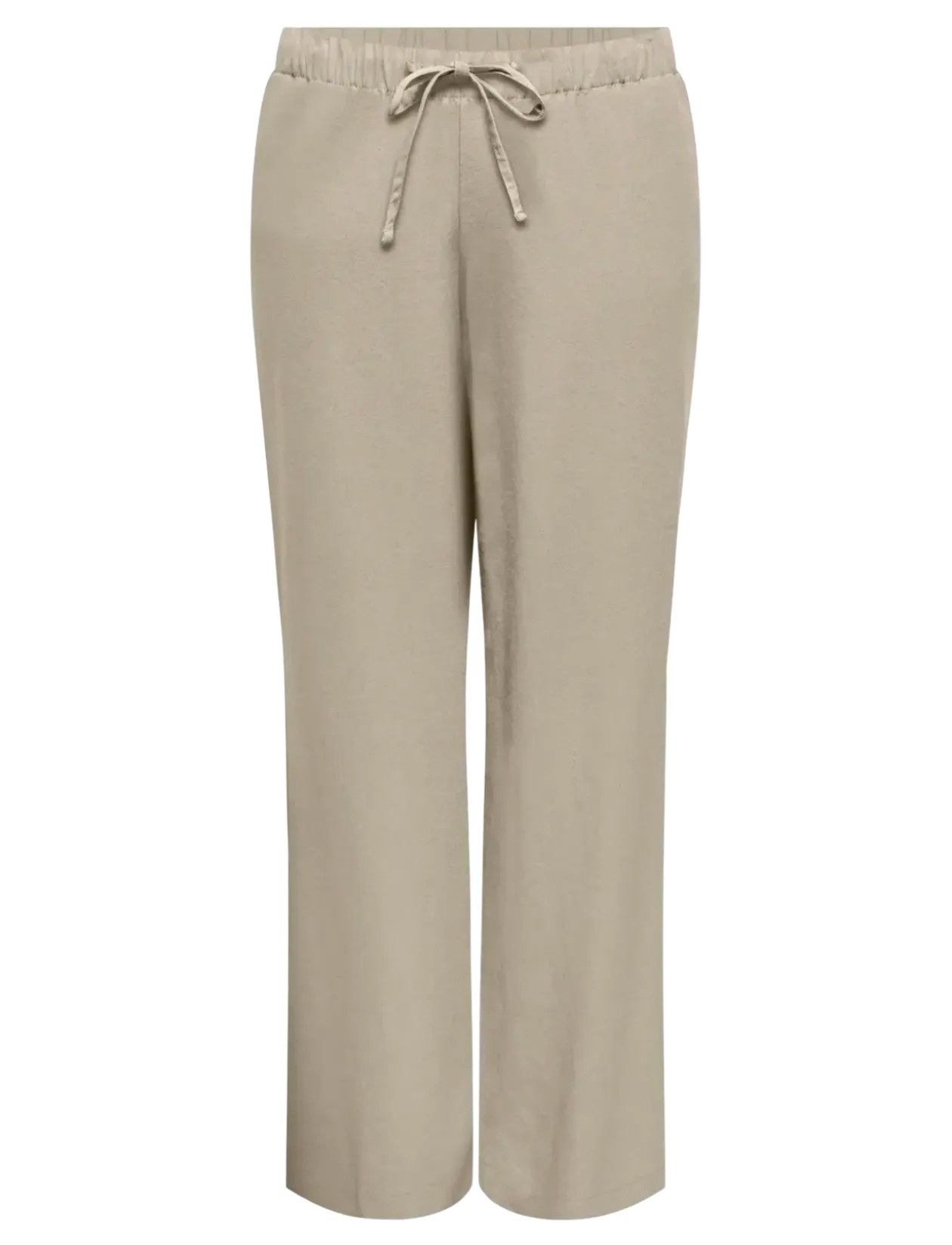 CARGOA MW LINEN BL PULL-UP PANT CC PNT - Hørbukser