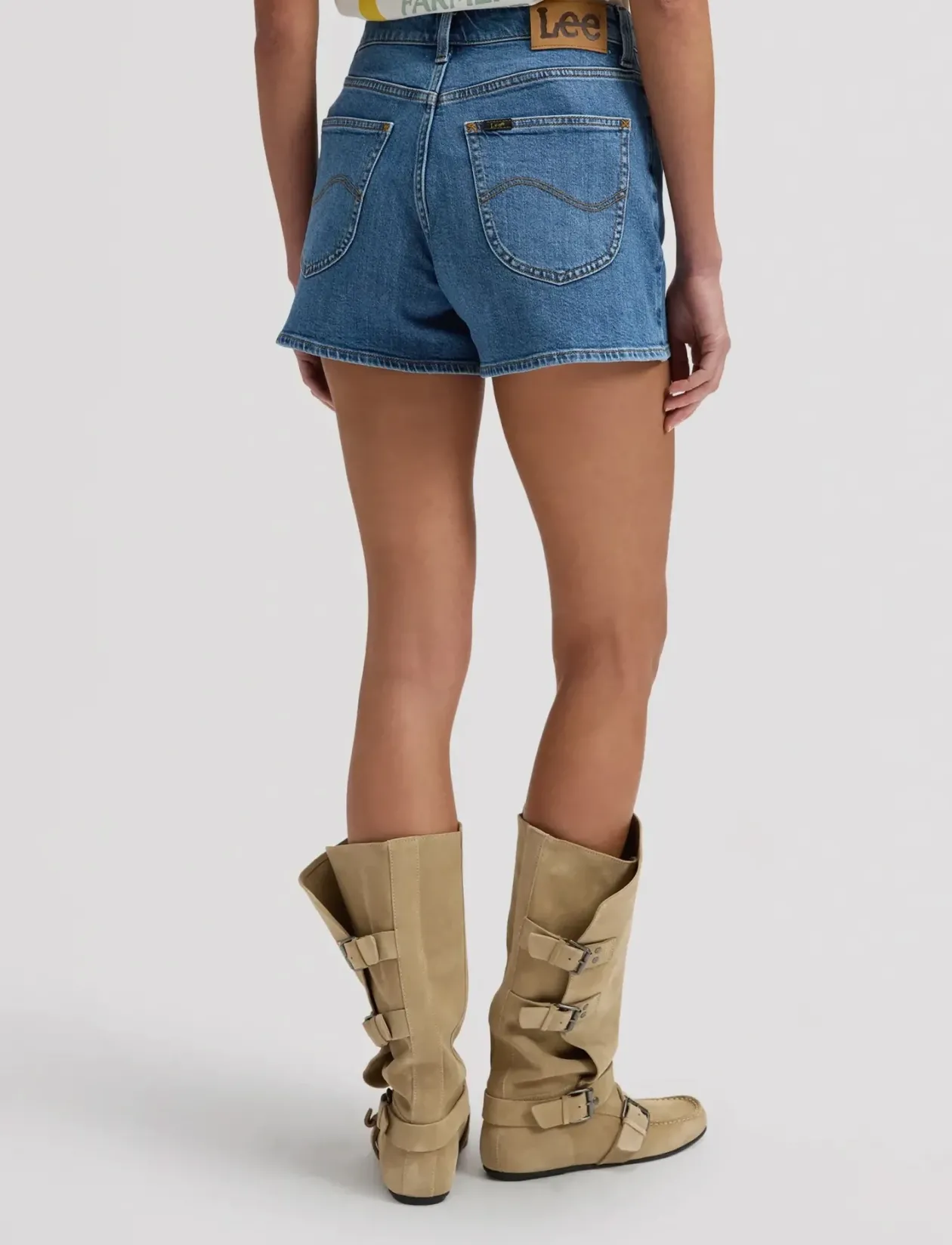 CAROL SHORT - Denim shorts