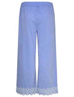 CARPAULA TULUM EMB PULL-UP PANT WVN - Culottes