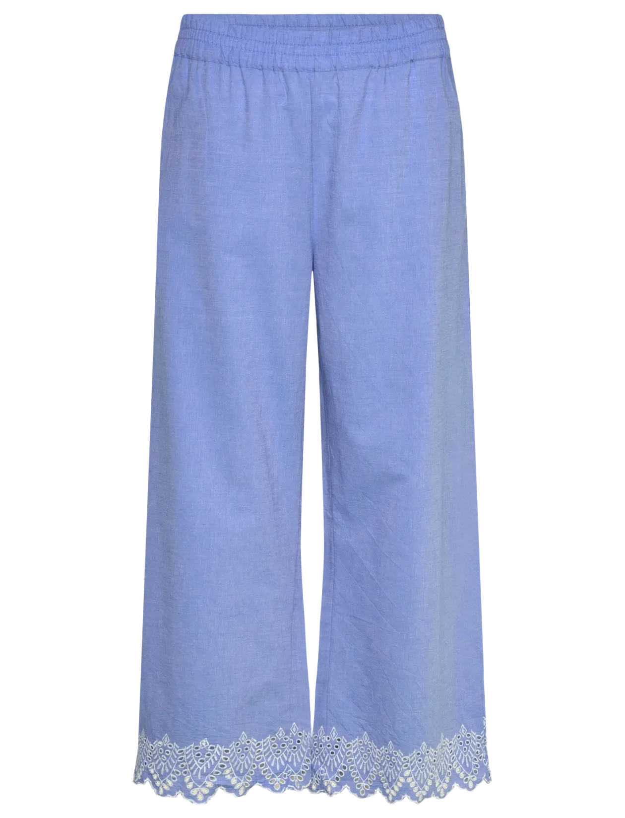 CARPAULA TULUM EMB PULL-UP PANT WVN - Culottes