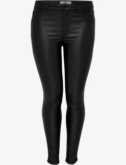 CARPUNK REG SK COATED PANTS NOOS - Læderbukser