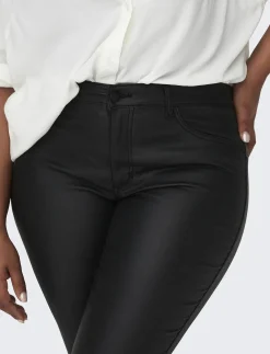 CARPUNK REG SK COATED PANTS NOOS - Læderbukser