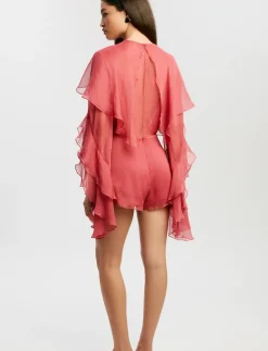 CARSON RUFFLE PLAYSUIT - Buksedragter
