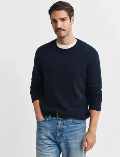 CASHMERE BLEND C-NECK - Rund hals