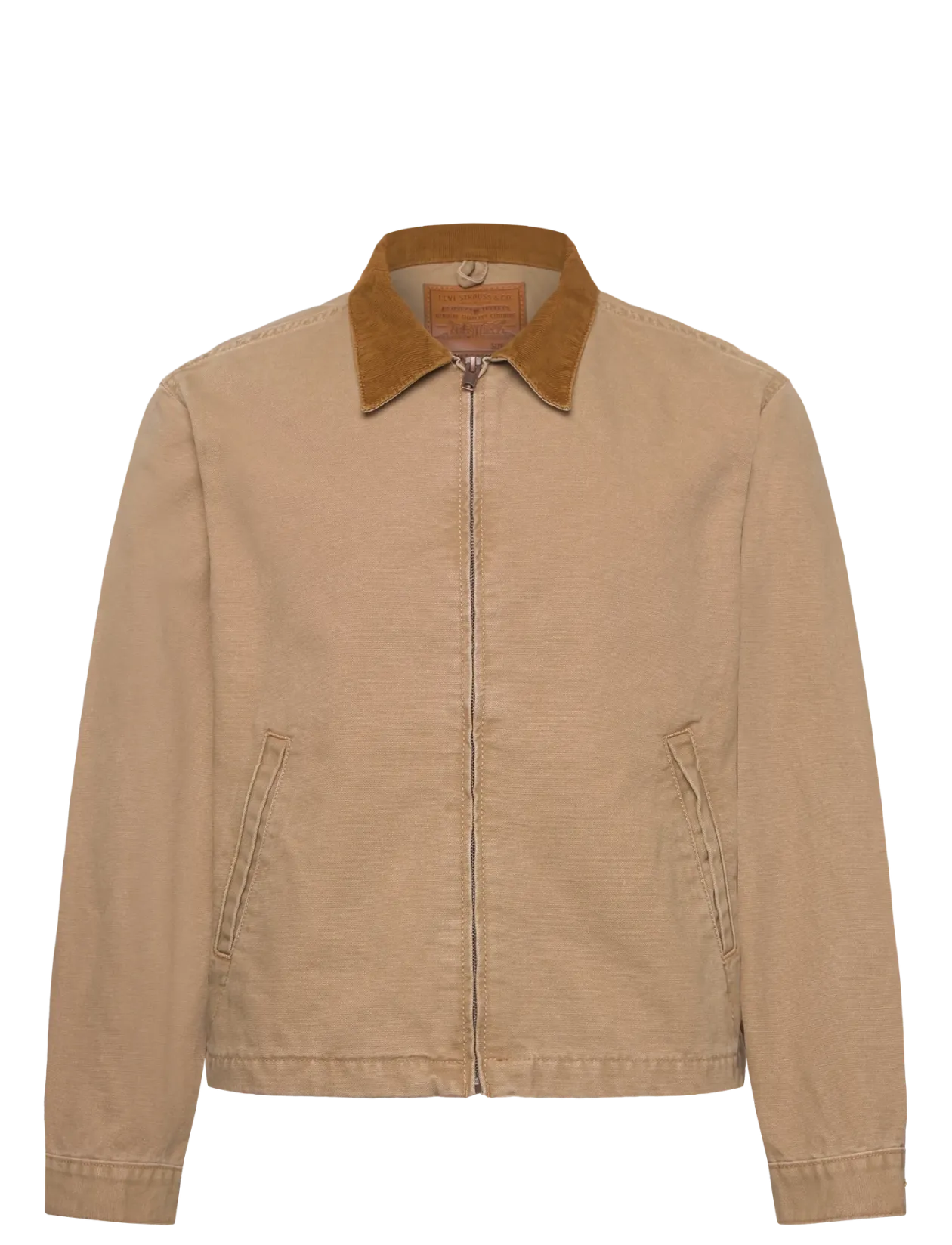 CASTRO FULL ZIP TIGERS EYE CAN - Vindjakker
