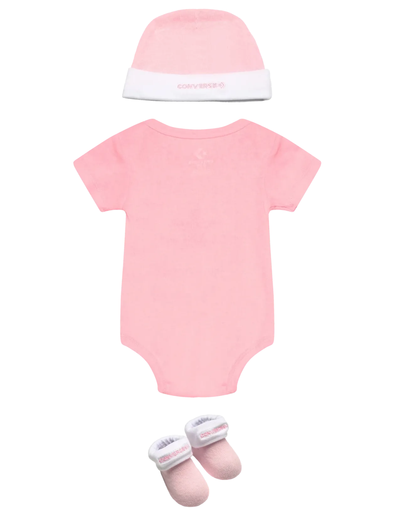 C1-BODYSUIT+HAT+BOOTIE - Kortærmede bodyer