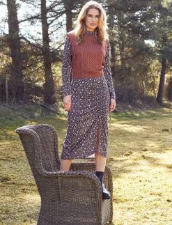 Cecilia Print Blouse - Langærmede bluser