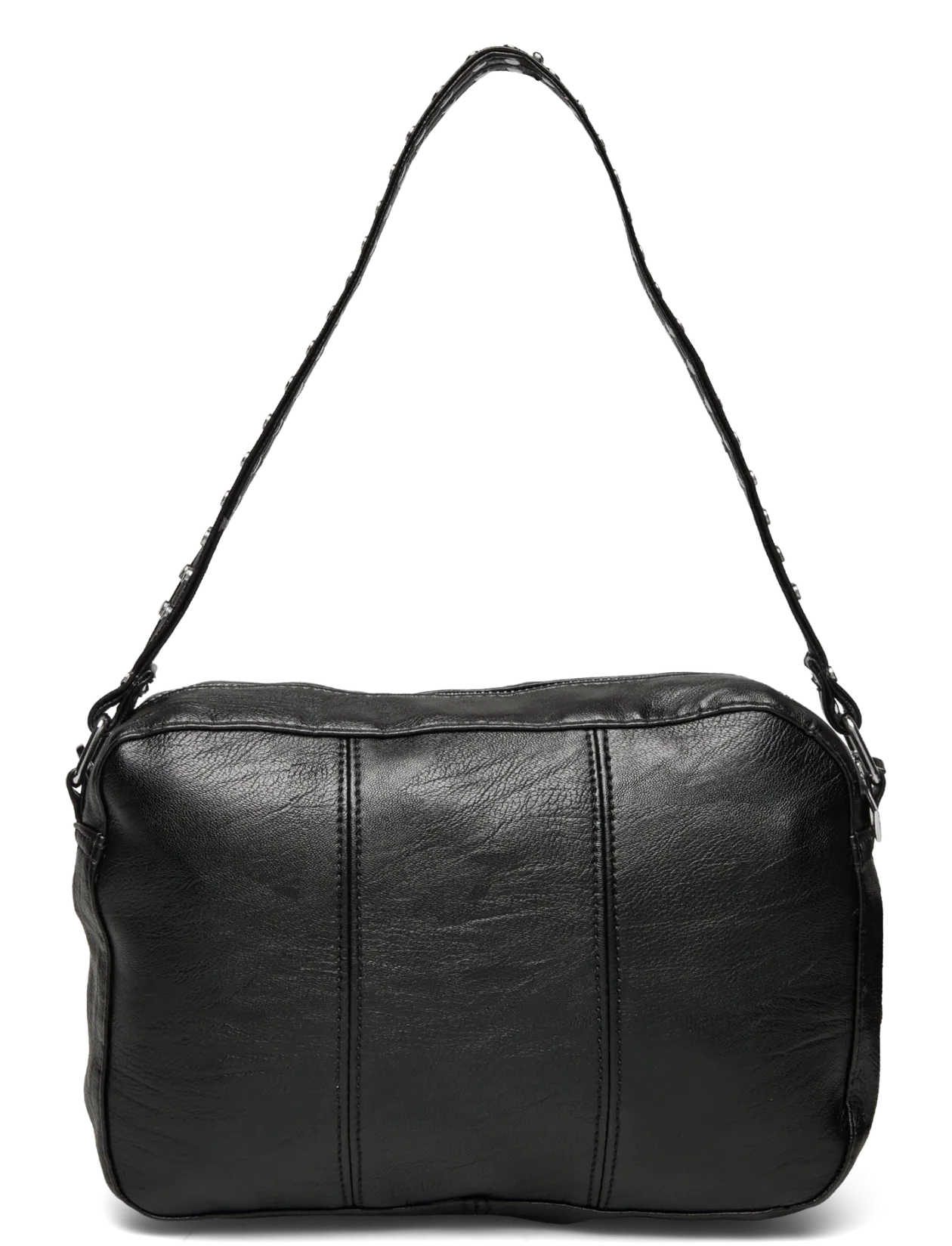 Celina Bag Black Leather Look - Skuldertasker