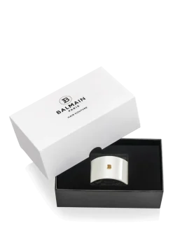 Cellulose Acetate Elastique pour Cheveux White - Scrunchies
