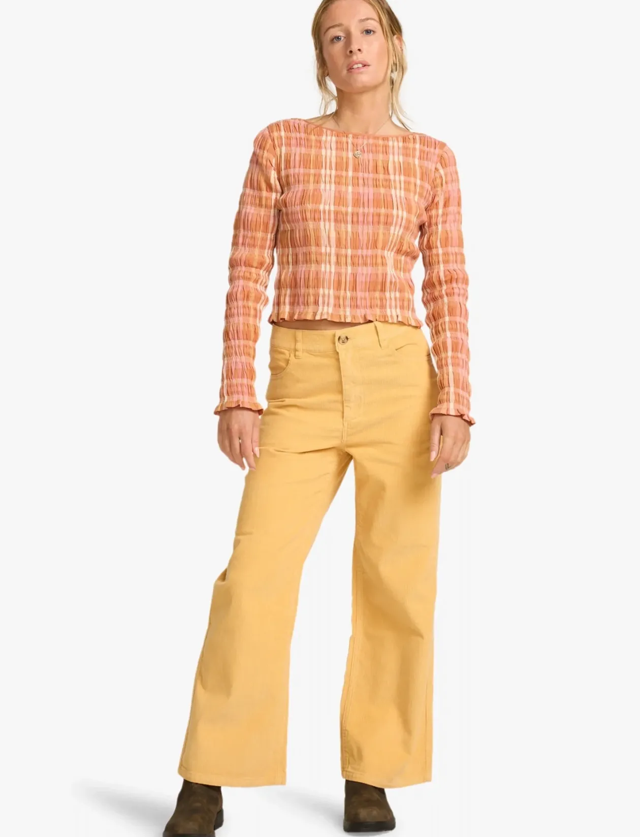 CHECK ME OUT LS - Crop tops
