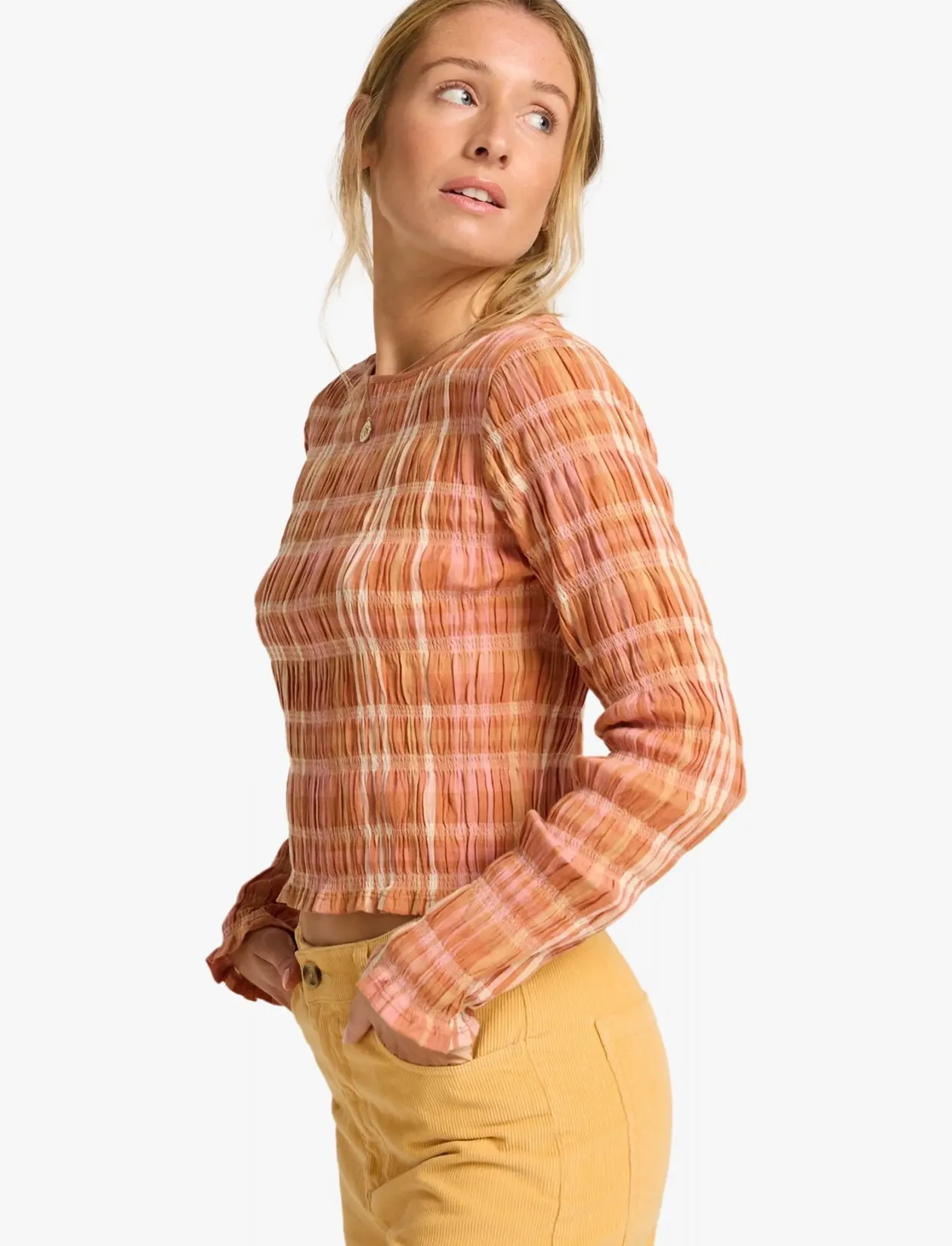 CHECK ME OUT LS - Crop tops