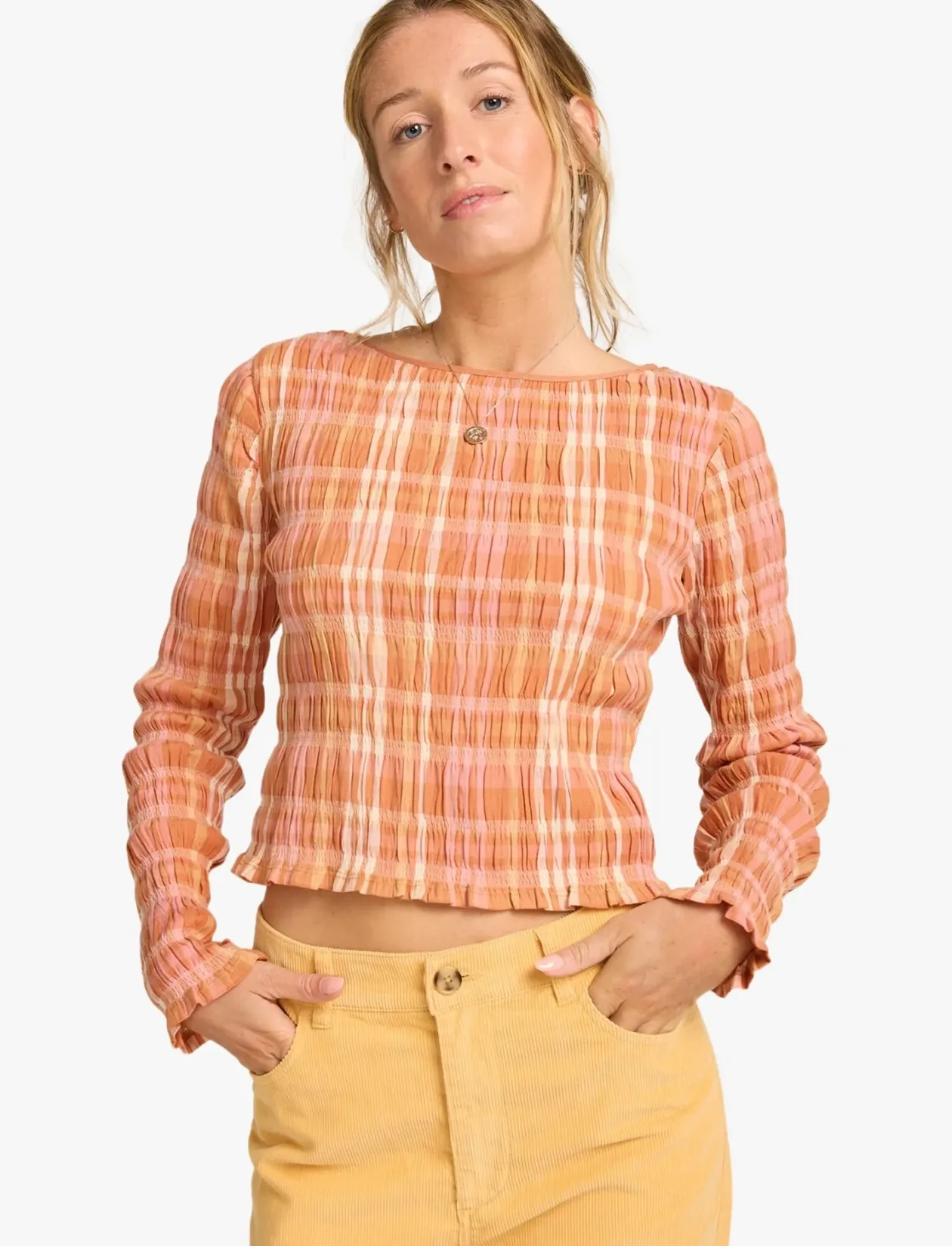 CHECK ME OUT LS - Crop tops