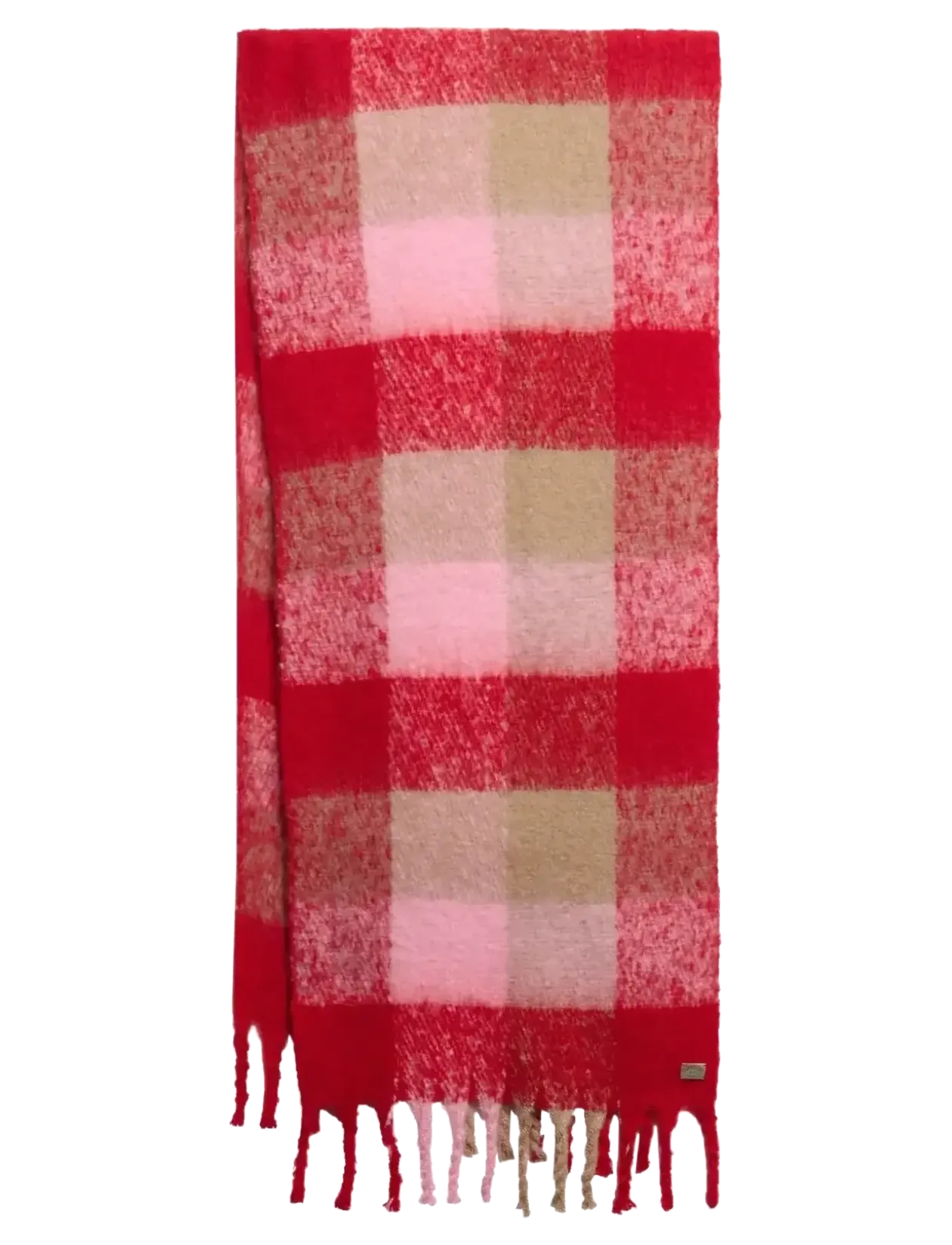 CHECK PATTERNED SCARF - Halstørklæder