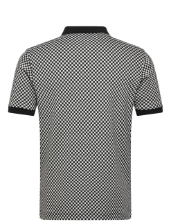 CHEQUERBOARD POLO SHIRT - Kortærmede