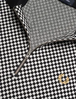 CHEQUERBOARD POLO SHIRT - Kortærmede