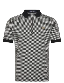 CHEQUERBOARD POLO SHIRT - Kortærmede