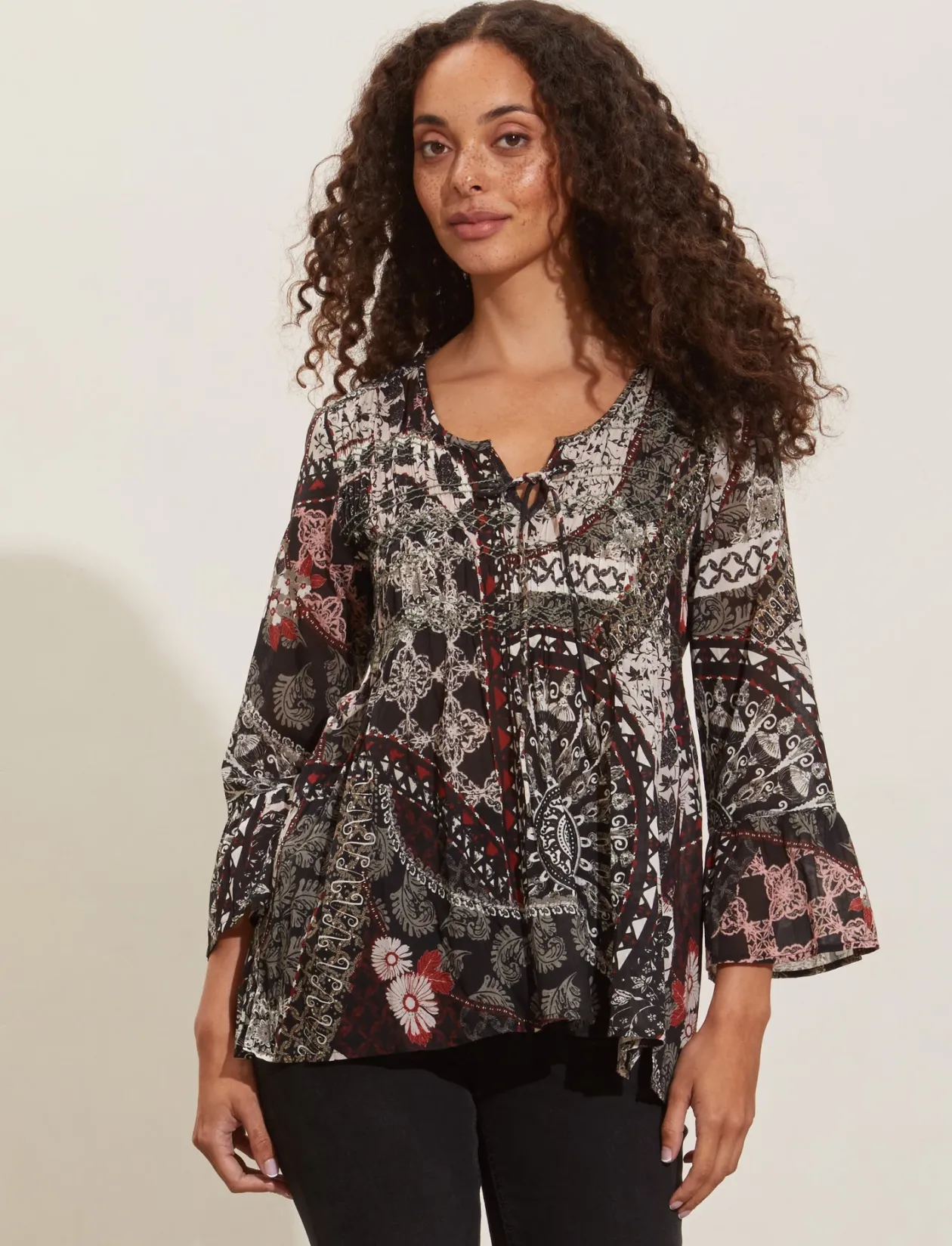 Christel Blouse - Langærmede bluser