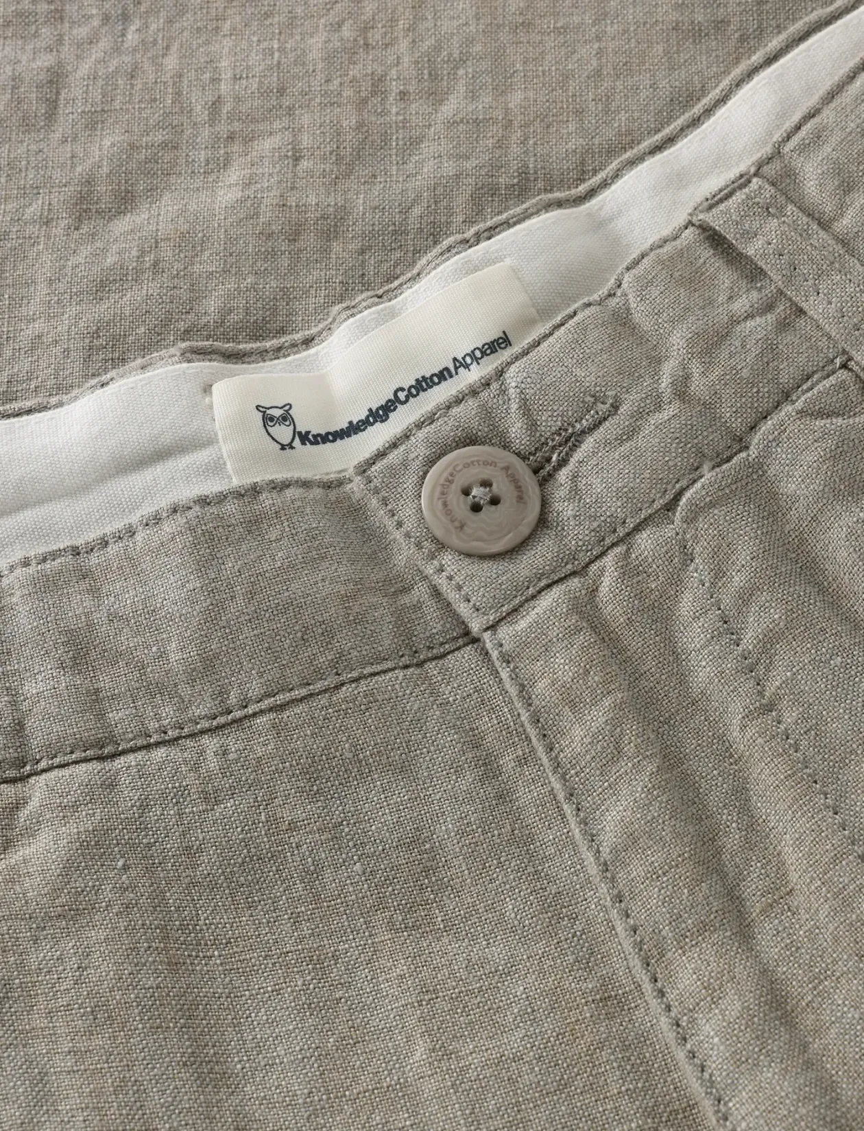 Chuck regular linen pants - Hørbukser