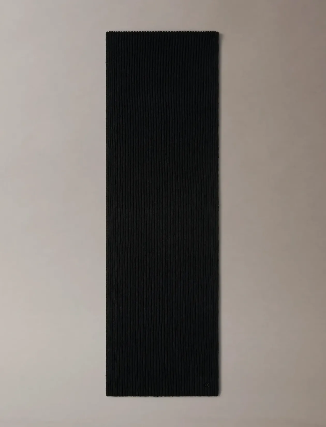 CK METAL WOOL RIB SCARF - Halstørklæder