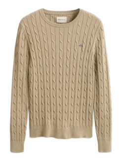 Classic Cable Knit Sweater - Strik
