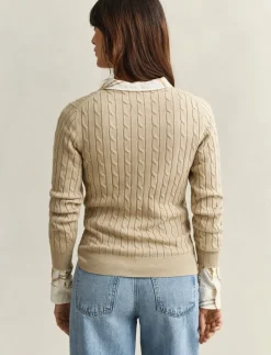 Classic Cable Knit Sweater - Strik