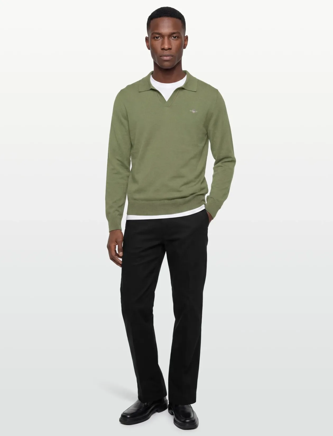 CLASSIC COTTON POLO - Langærmede
