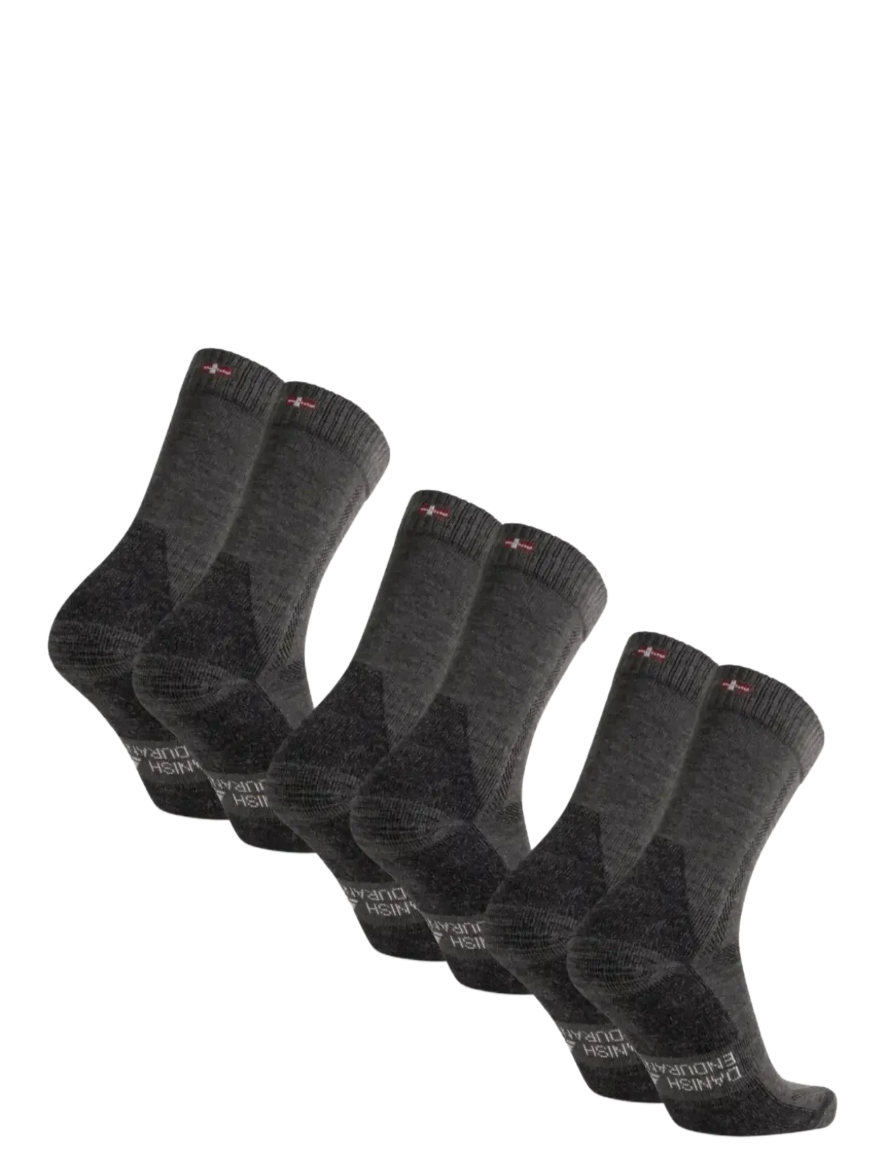 Classic Hiking Crew Socks 3-pack - Strømper