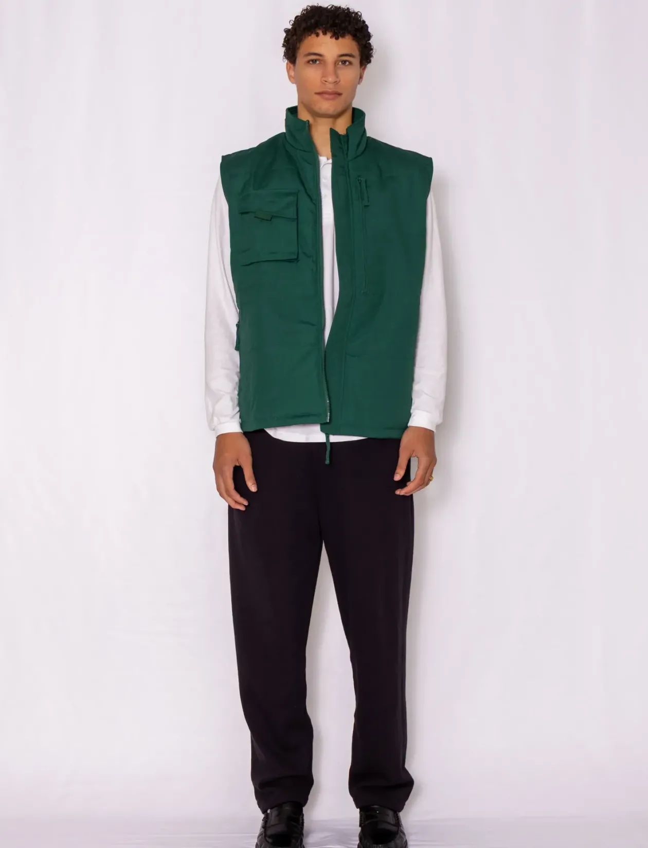 Classic Open Hem Jog Pants - Sweatpants