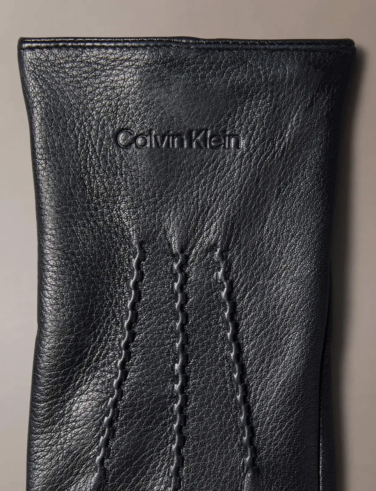 CLASSIC PEBBLE LEATHER GLOVES - Fingerhandsker