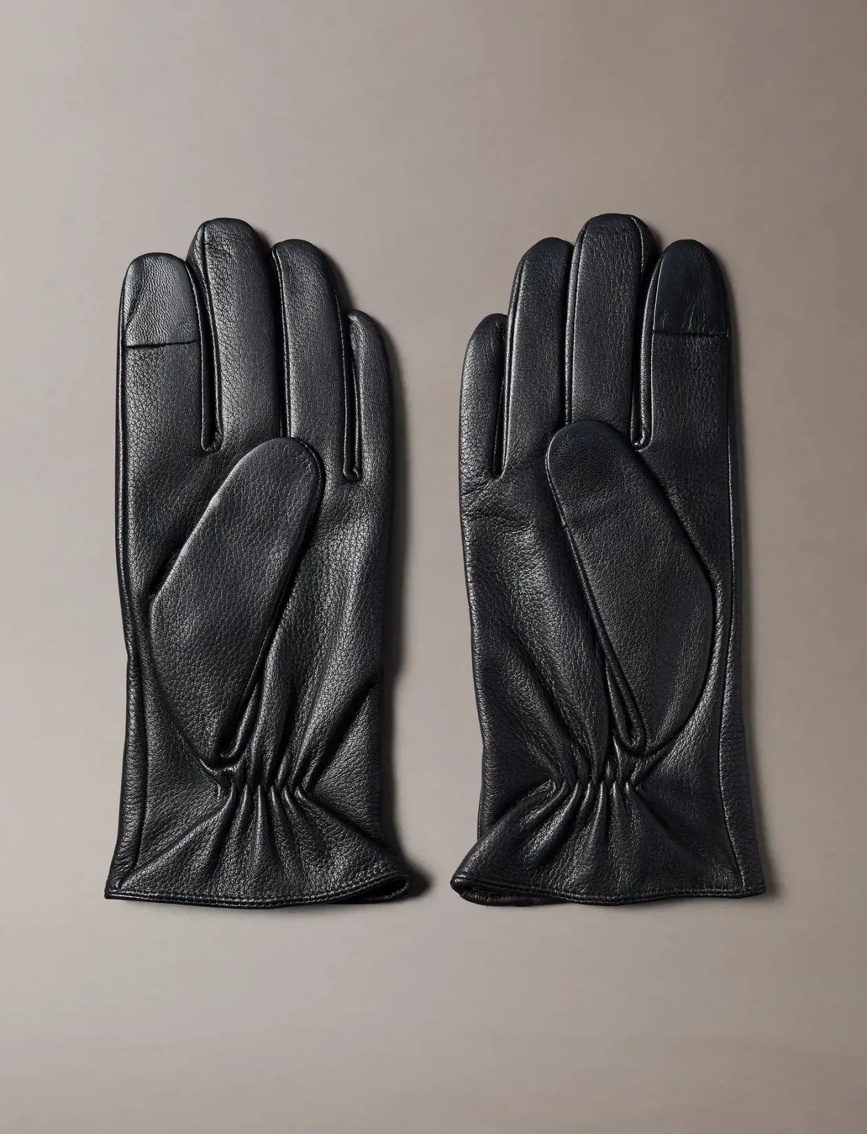CLASSIC PEBBLE LEATHER GLOVES - Fingerhandsker