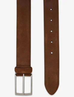 Classic Suede belt Mid brown 3,5 - Bælter