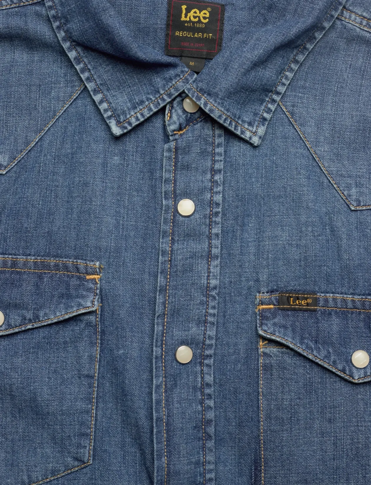 CLEAN REG WESTERN - Denimskjorter